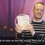 Bekijk de video van het CAK, winnaar Recruitment Tech Award 2015 in de categorie ‘Best case’