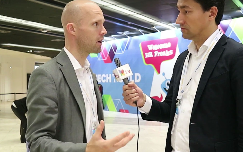 Interview met Matthias Wolf van referral tooling Firstbird op HR Tech World Congress