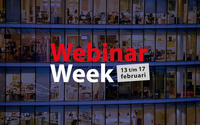 Volg vrijdag 17 februari 5 webinars over data en tech tijdens Webinar Week
