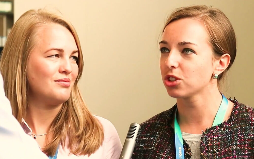 Elena en Olga van VCV over interviews door een 'robot-recruiter'