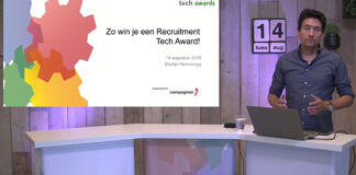 Replay webinar Zo win je een Recruitment Tech Award