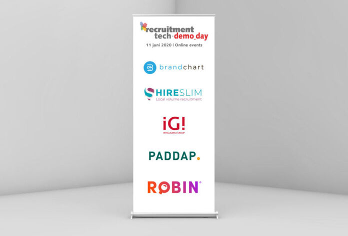 Brandchart, PADDAP, Recruit Robin, IG! en Hireslim nieuwe partners, nu 25 leveranciers Demo_Day bekend